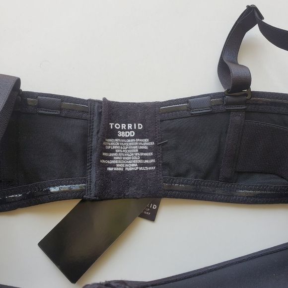 Torrid Push Up Multi-Way Lace Bra Size 38DD - Picture 5 of 5